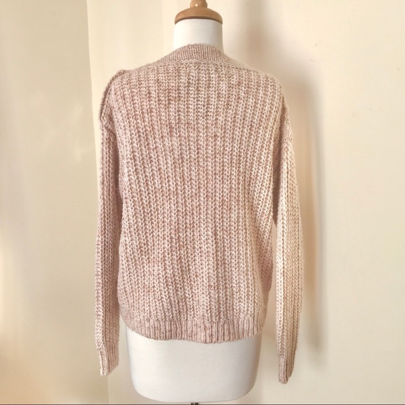 J. Crew Button Detail Chunky Knit Pullover Sweater - Picture 5 of 13